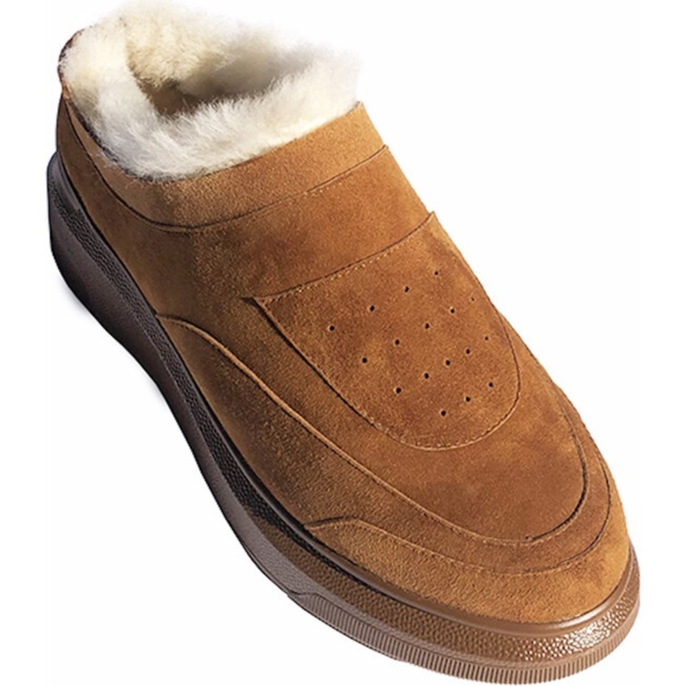 Suzanne Rae shearling clog sneaker - Picture 3 of 10
